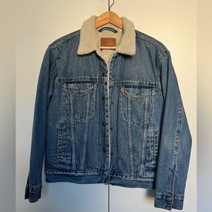 Levi’s Shearling Lined Denim Jacket